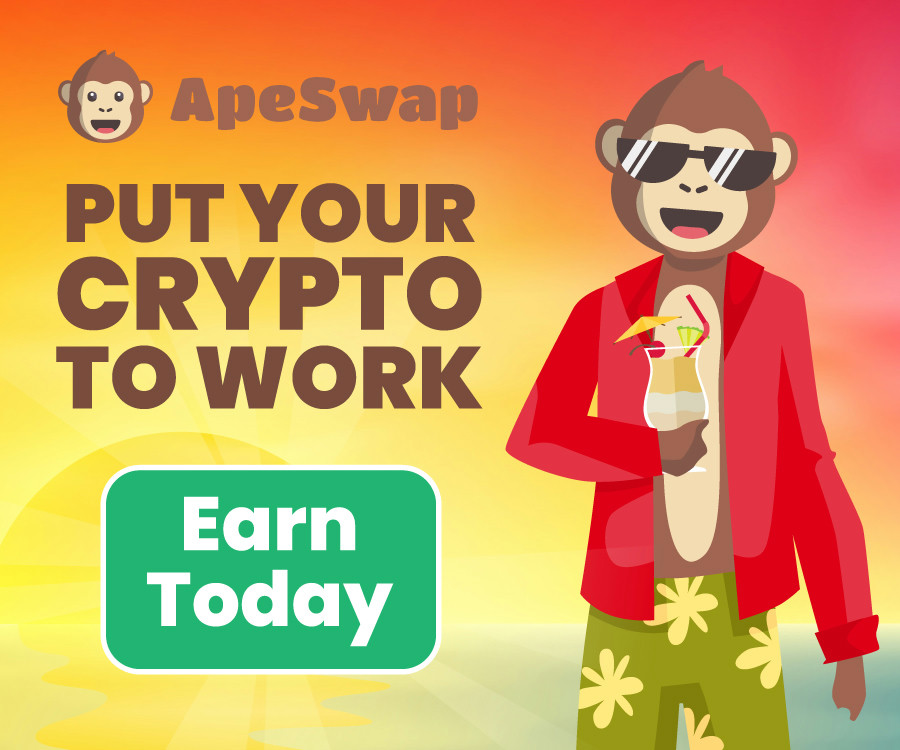 Get Paid Daily. Stake on ApeSwap and Start Earning More with your Tokens!