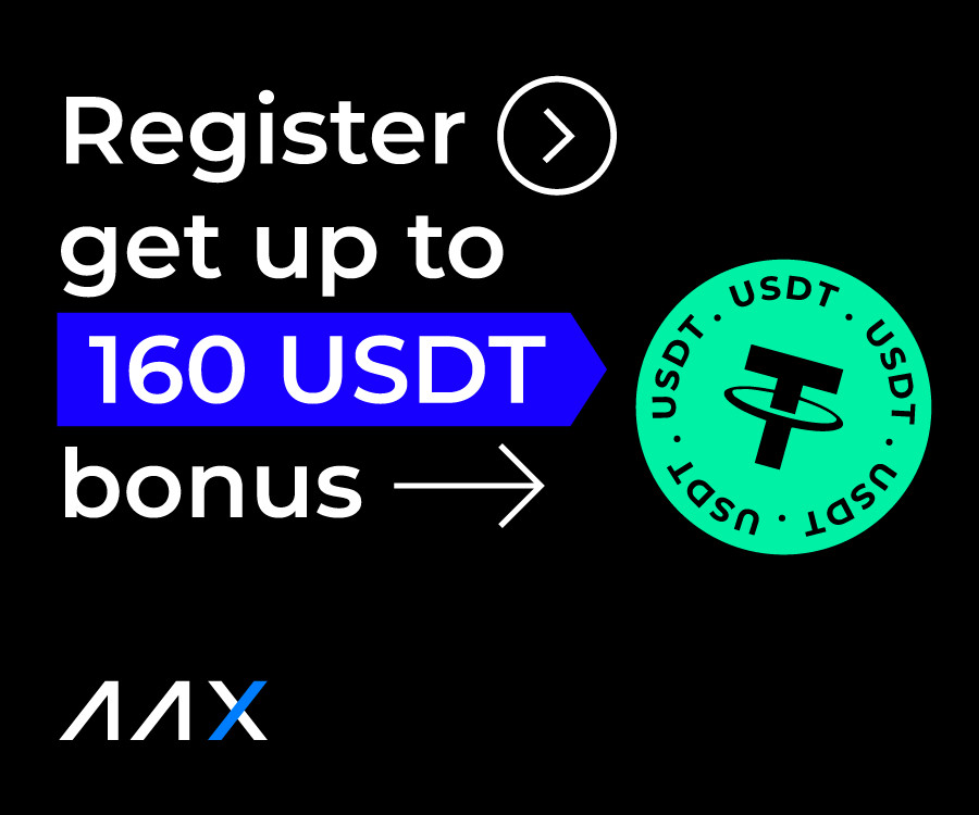 Sign up to earn up to 160 USDT in new user rewards