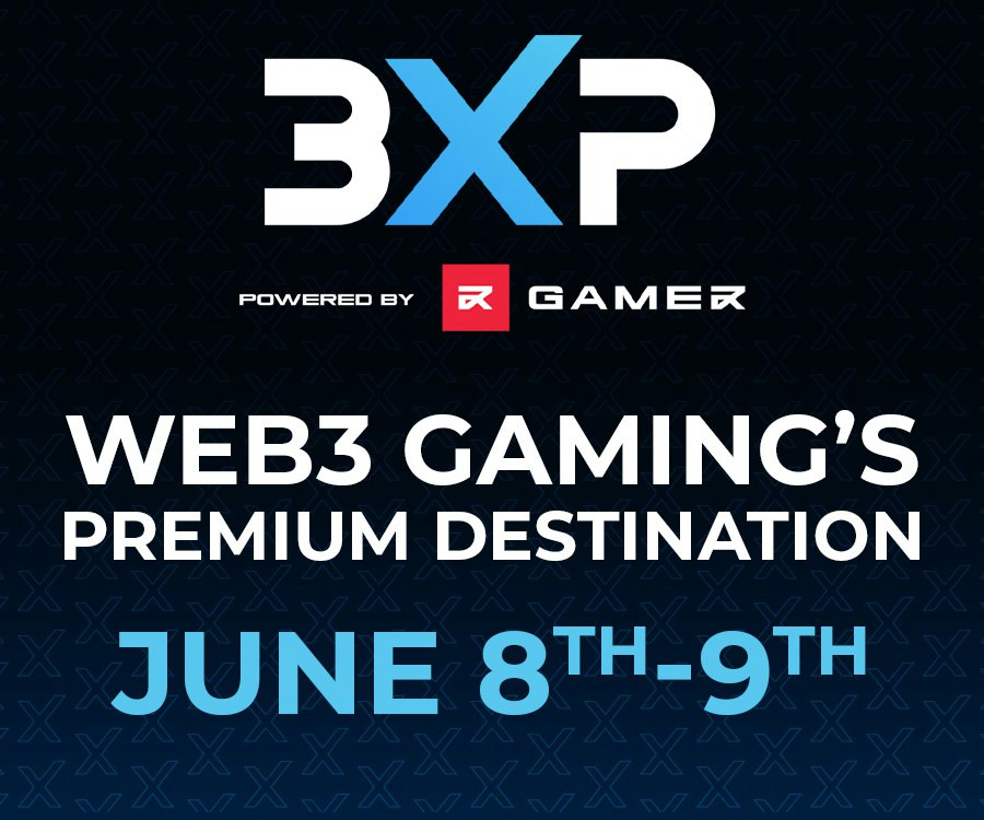 Play the latest games, witness the future of web3 Gaming at 3XP